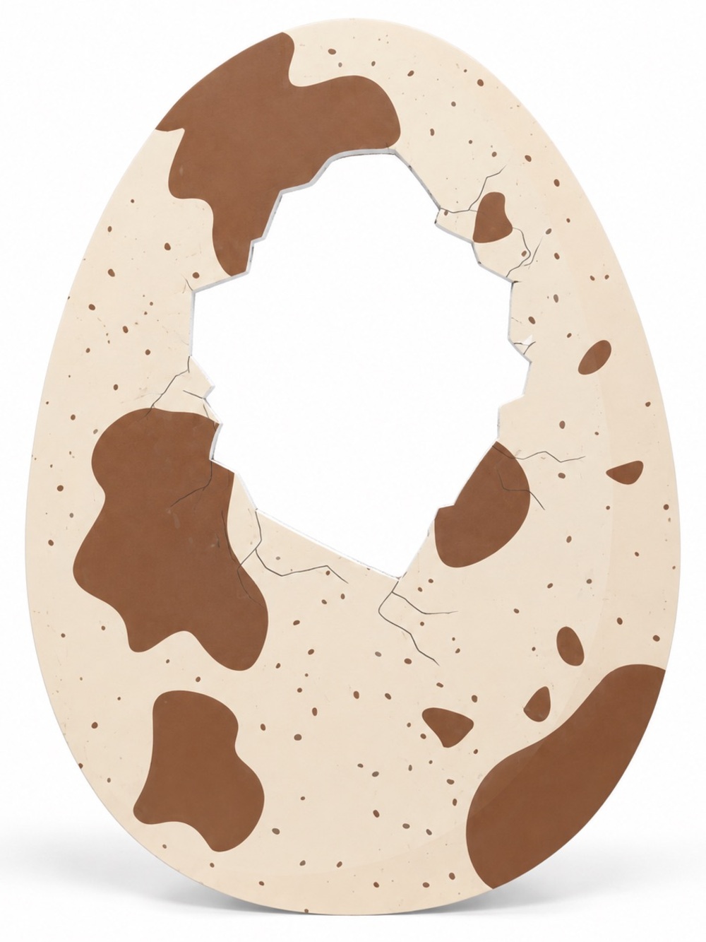 Capoda 3.9 Ft Dinosaur Egg Photo Booth Prop Freestanding Party Cutout New